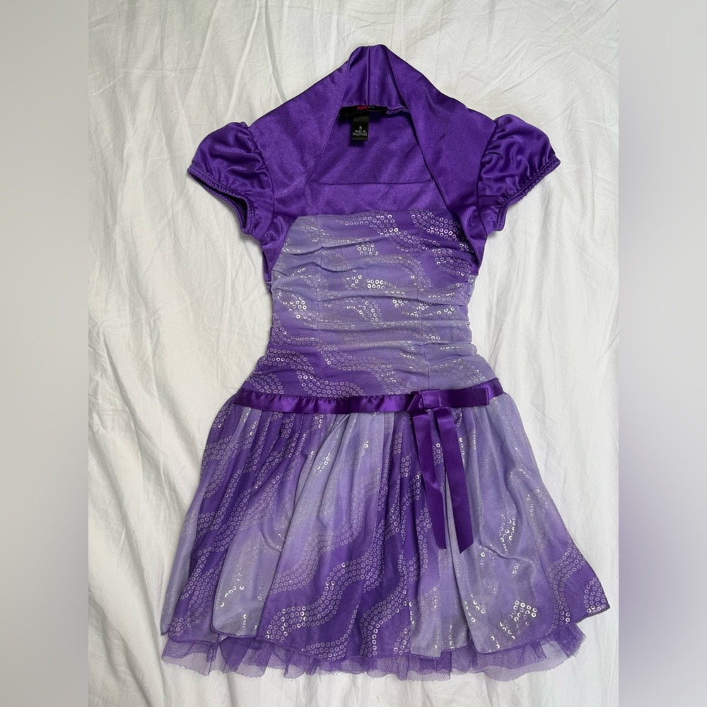 Size 5 Iz Byer Vibrant Purple Dress